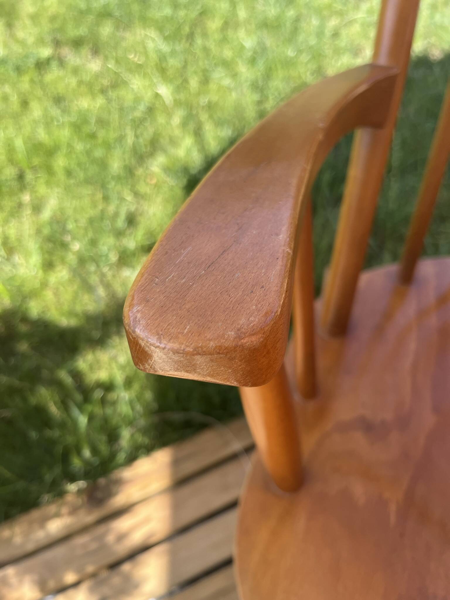 Scandinavian rocking chair , Stol Kamnik