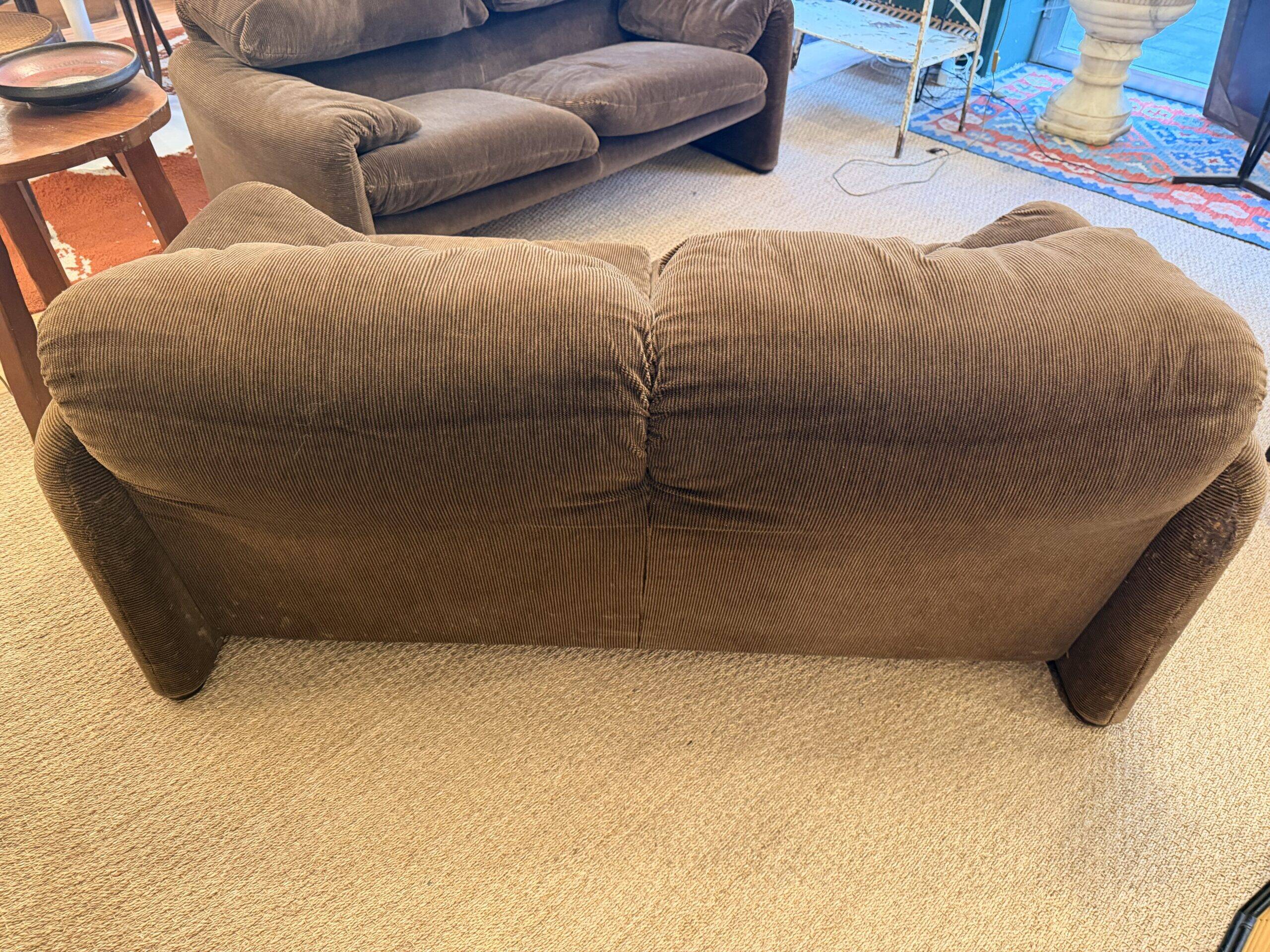 "Maralunga" sofa, Vico Magistretti for Cassina, 1973