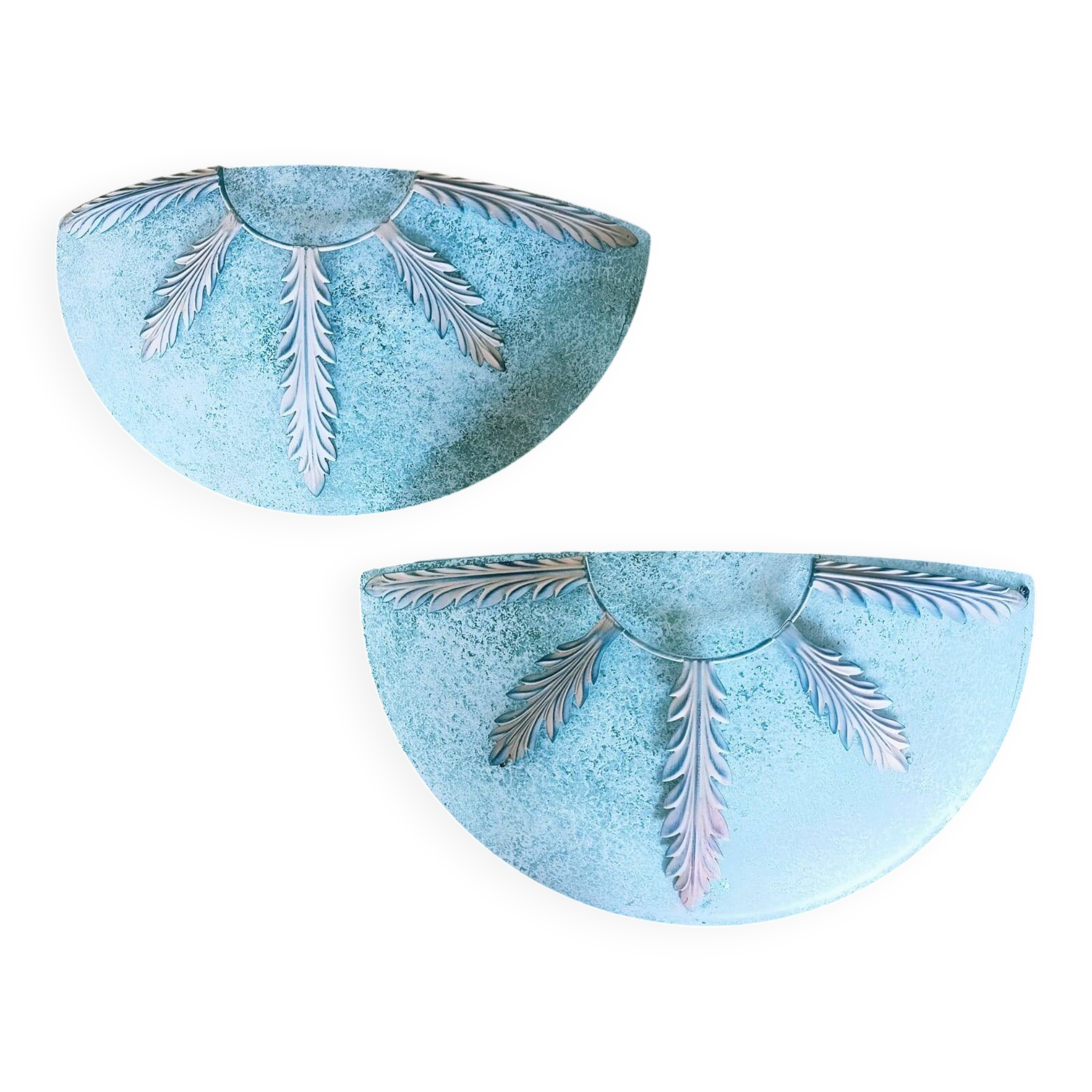 2 bathroom wall lights by L. Drimmer