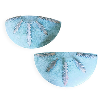 2 bathroom wall lights by L. Drimmer