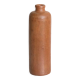 Vintage brown stoneware bottle