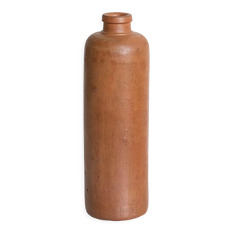 Vintage brown stoneware bottle