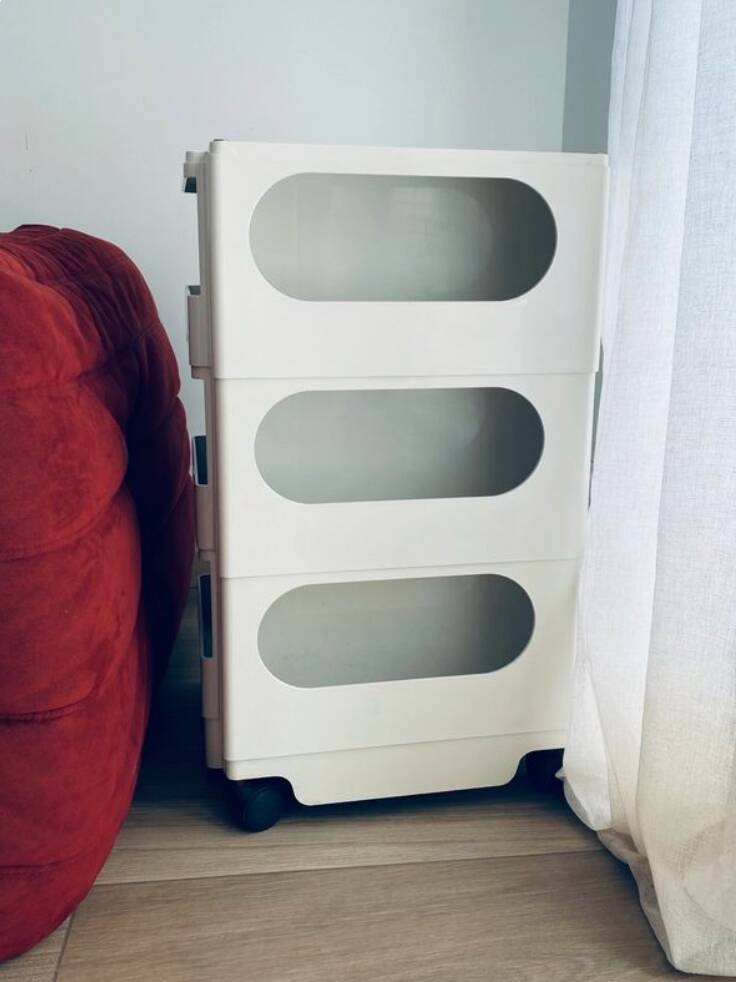 Boby Trolley by Joe Colombo for Bieffeplast, Italy, 1970s