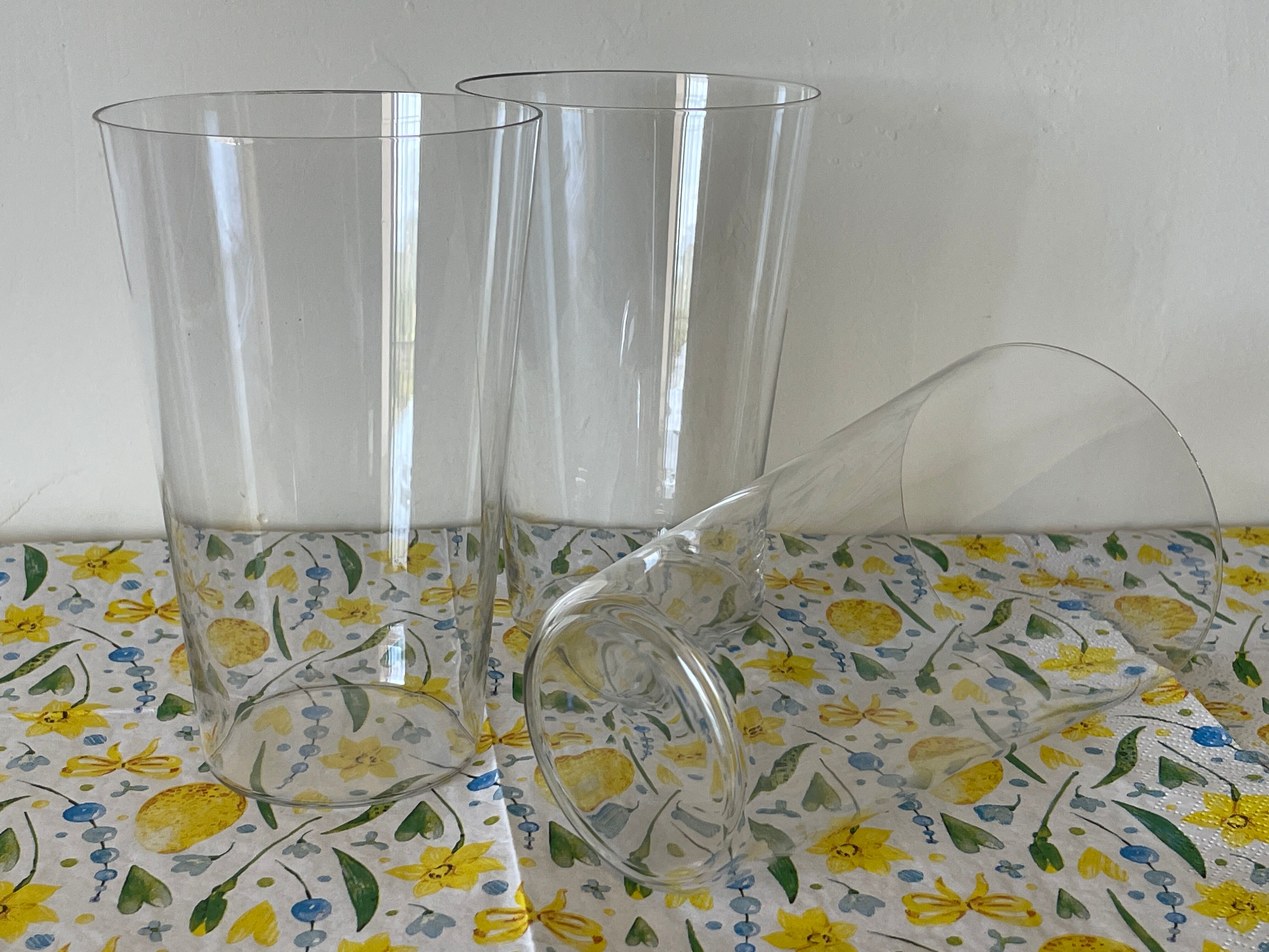 Old orangeade glasses, Baccarat crystal