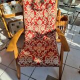 Vintage free span armchair