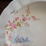 Large hand-painted Art Deco bowl from Limoges