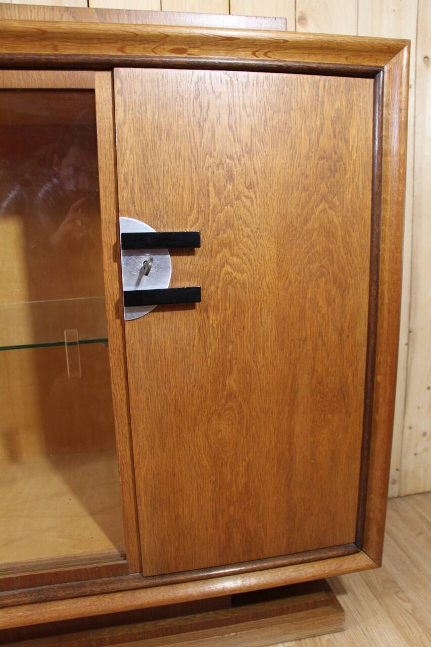 Art Deco Period Sideboard in Light Oak