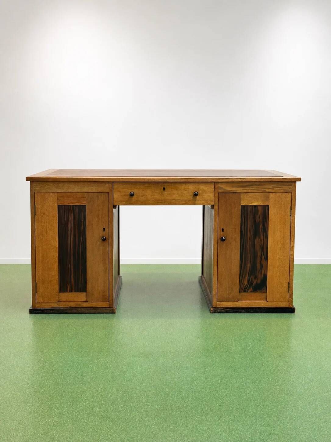 Art Deco modernist desk, Netherlands, 1920s