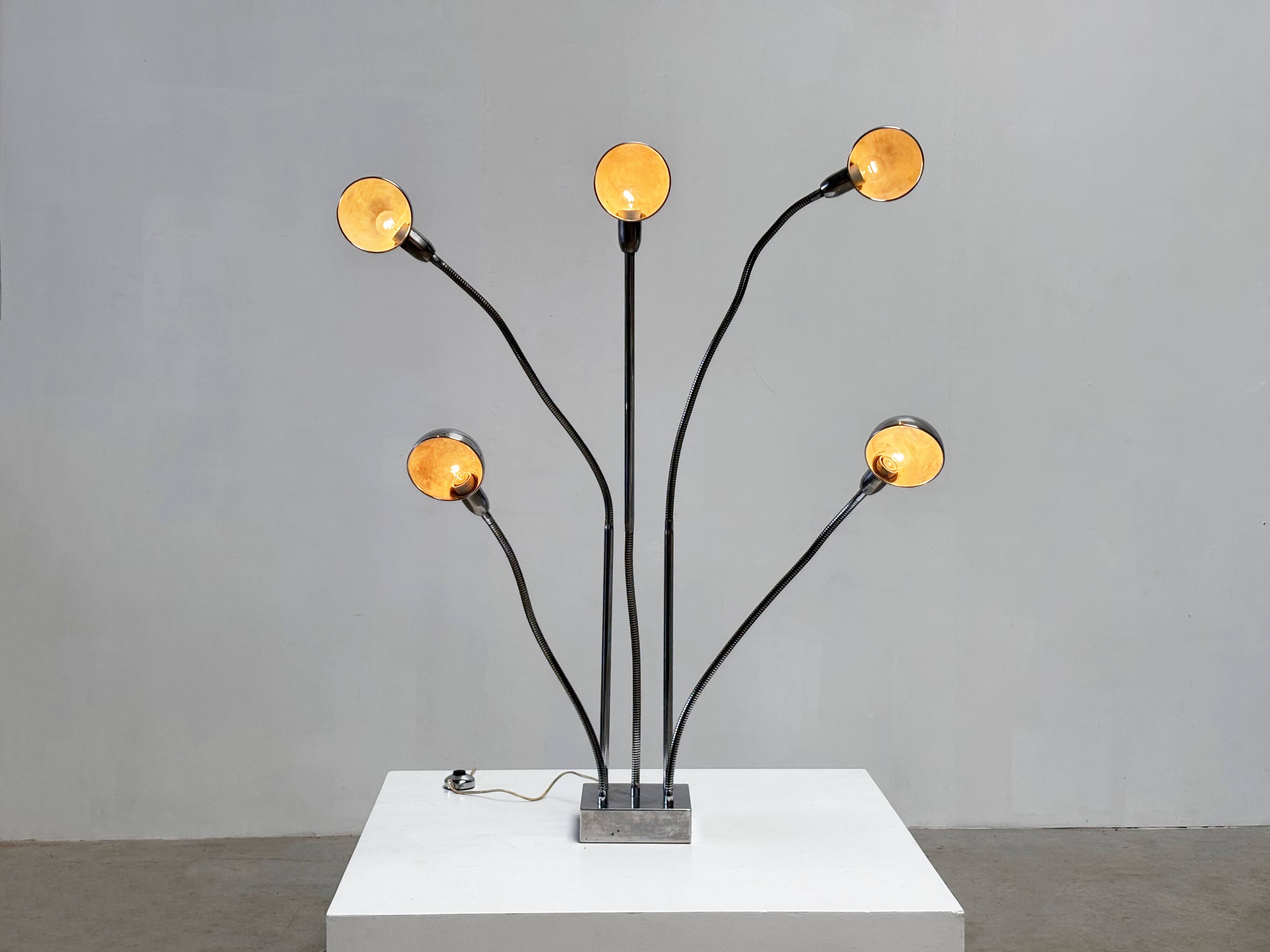 Hydra Floor Lamp by Pierre Folie for Jacques Charpentier