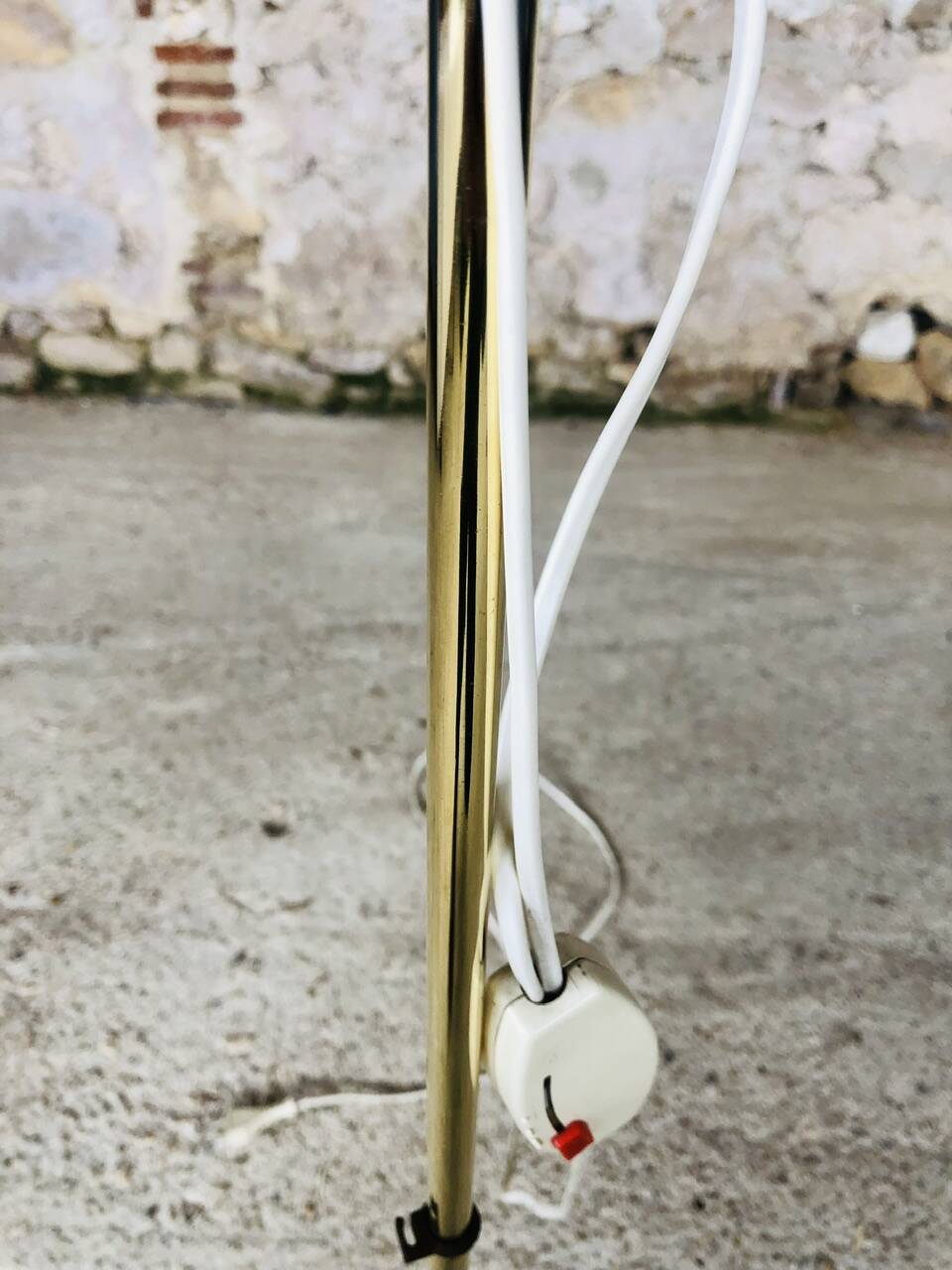 Vintage adjustable floor lamp by Vrieland design, circa 70's/80's