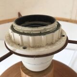 Vintage pine lamp - 70s