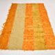 5x7 Yellow & Orange Moroccan Wool Kilim Rug, 146x210Cm
