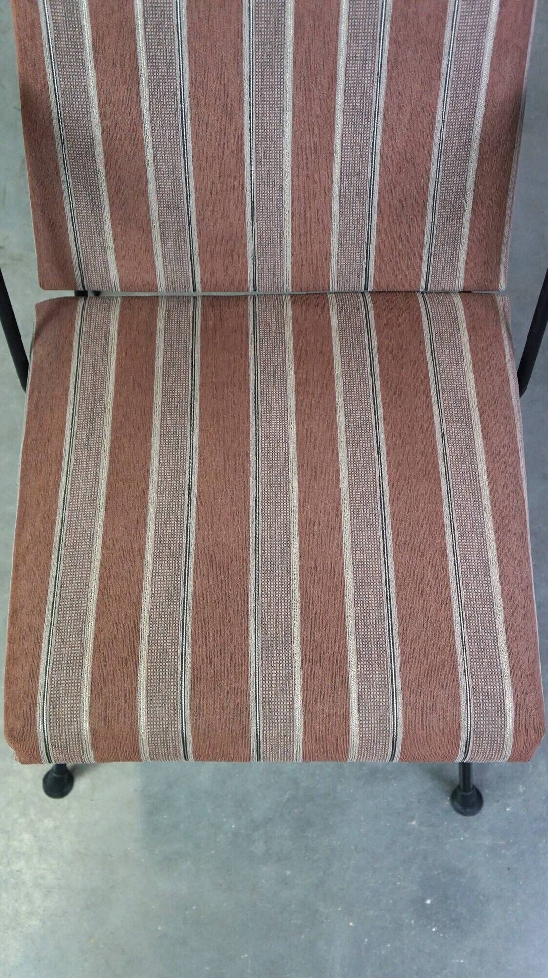 Vintage 50s/60s design armchair with high backrest, model 1410 by Gispen
