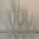 8 vintage glasses