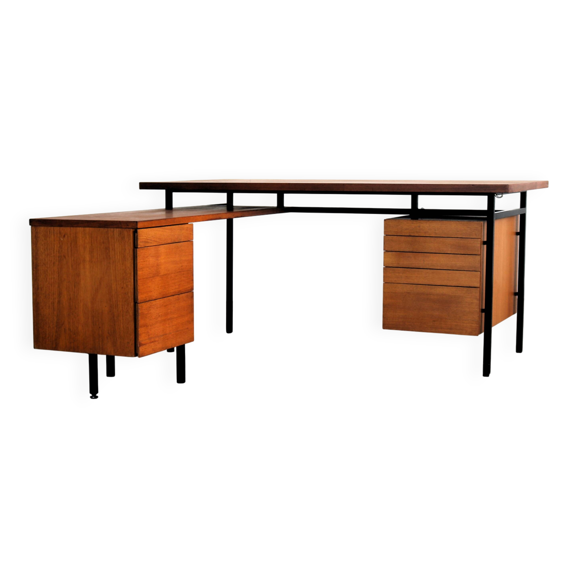 vintage executive desk | desk | teak | Knoll
