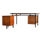 vintage executive desk | desk | teak | Knoll