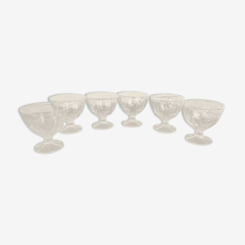 Lot of 6 fruit cups/dessert