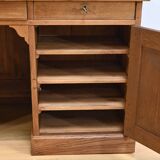 All-Faced Oak Commercial Desk - 1900