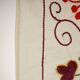 Hand-knotted rug, vintage Turkish rug 44x96 cm