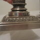 Pair of candlesticks Cailar Bailard silver metal