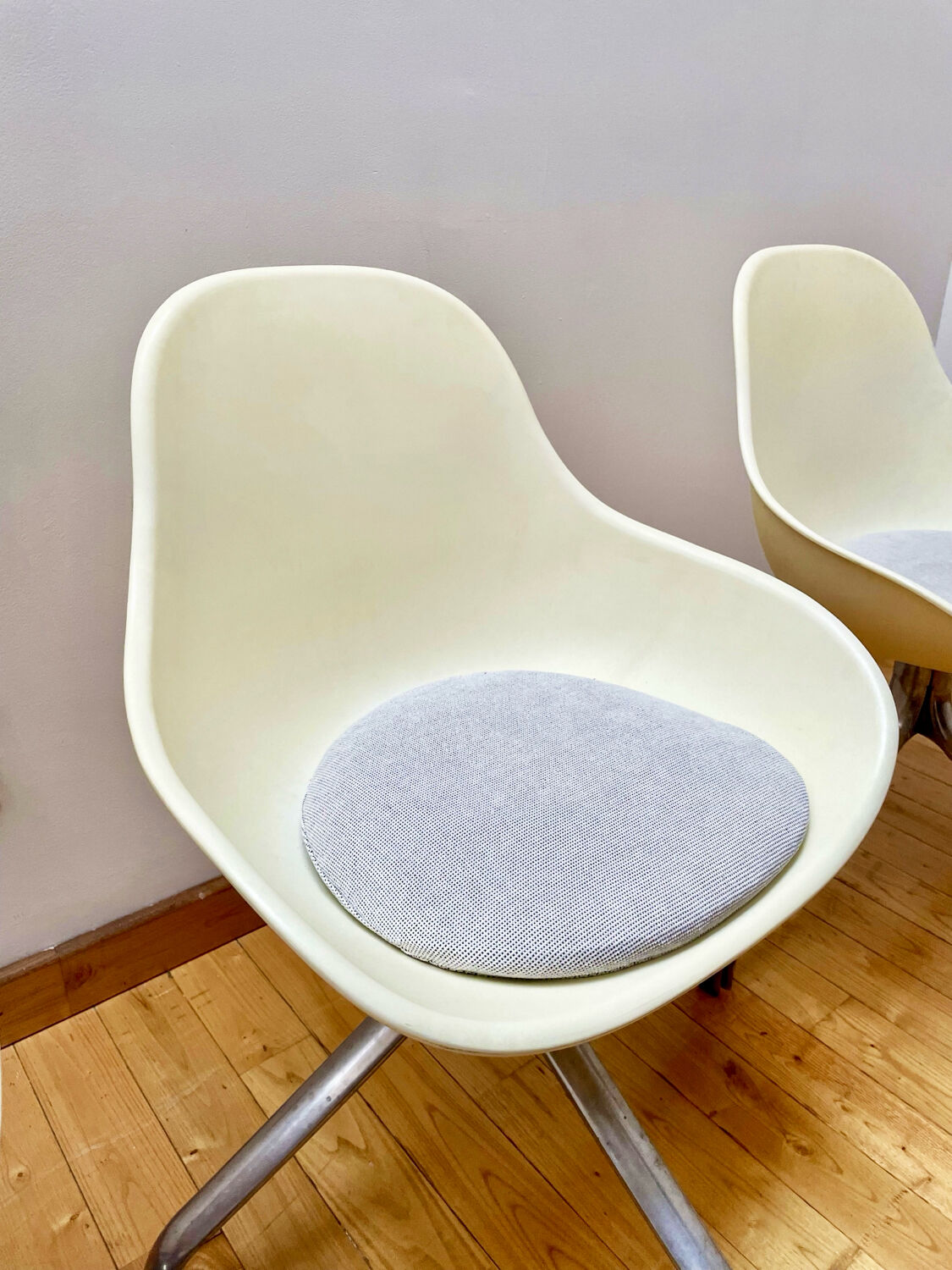 Set of 4 IKEA Chris Martin ABS chairs