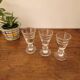 Lot de 3 verres à absinthe