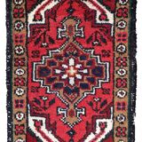Tapis vintage fait main Hamadan – 40 cm x 60 cm - 1C960