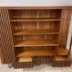 Wooden and Metal Bookcase