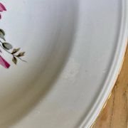 4 assiettes creuses Boch La Louvière Belgium