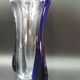 Imposing & massive crystal vase Jaroslav Svoboda Karlov Czech Republic art glass
