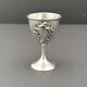 Silver egg cup, 19th century