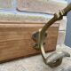 Wall coat rack vintage administrative hooks workshop