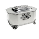 Plat à bonbons du 19ème siècle de Fraget, Varsovie, Pologne, 1850