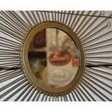 Brass sun mirror