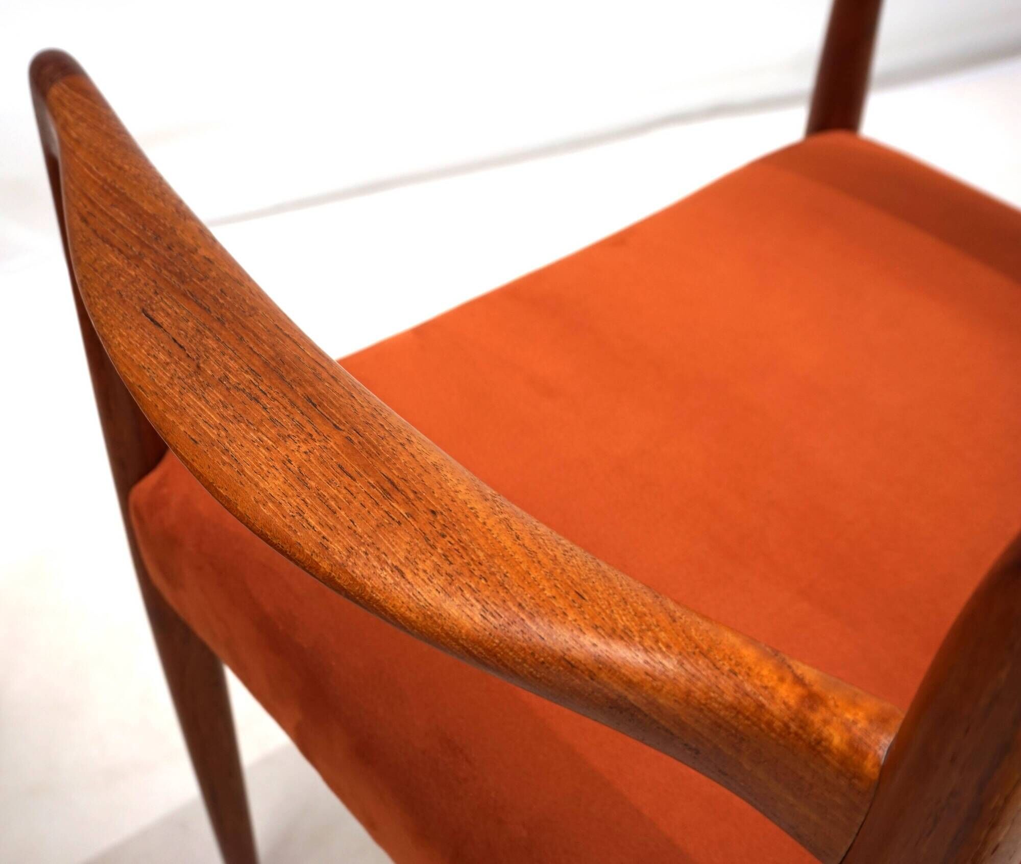 Set of 2 Gustav Bahus Bambi teak chairs by Rolf Rastad & Adolf Relling, 196
