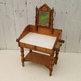 Former vintage bamboo doll hairdresser