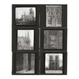 Notre-Dame de Paris, France, photos plaques de verre, lot 10 positifs 8,5x10 cm
