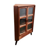 Commode d'angle scandinave teck 1950