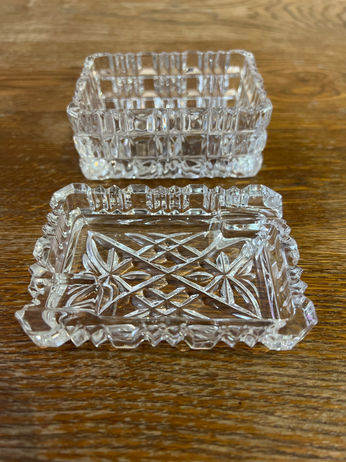 Ashtray and cigarette case