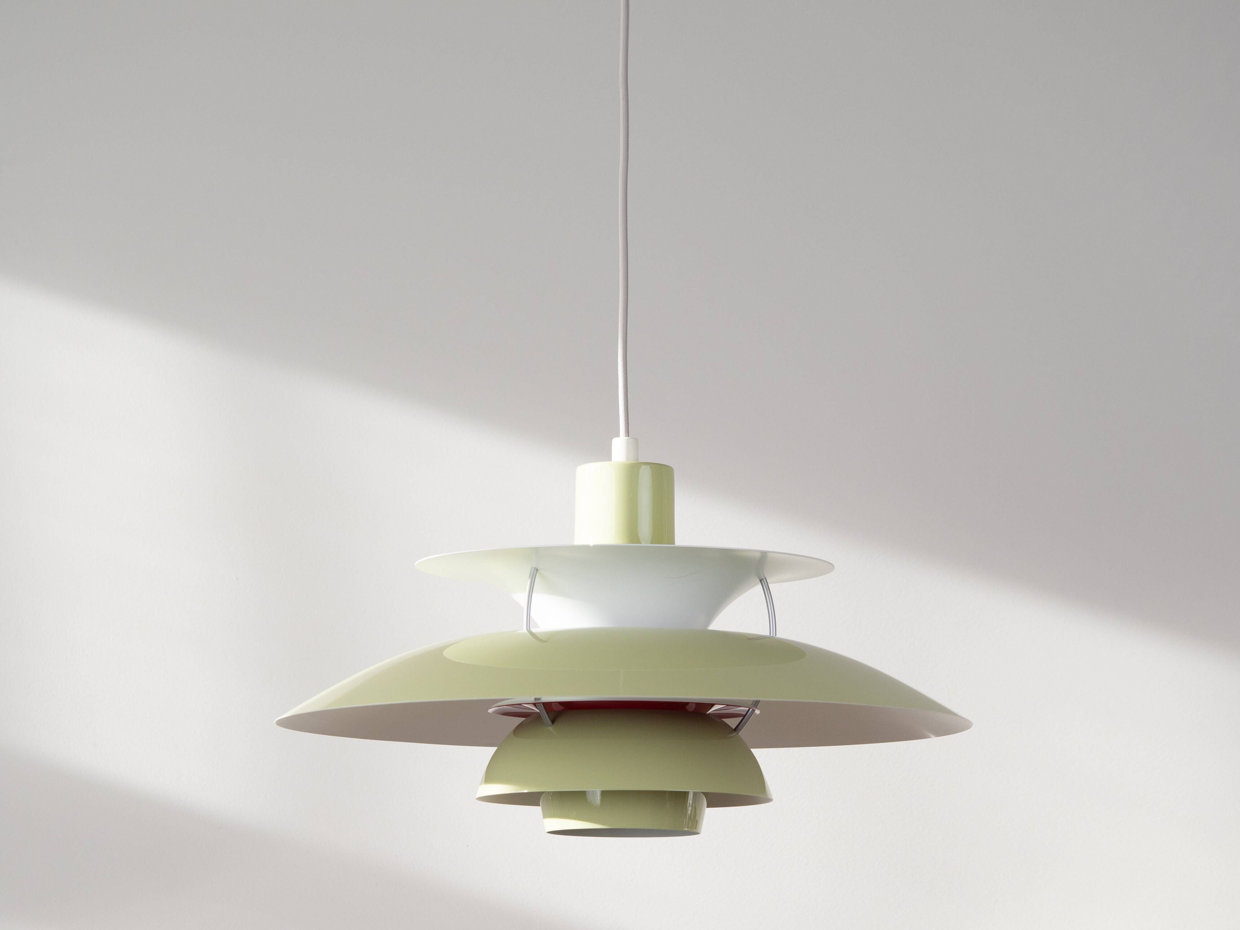 Danish PH 5 pendant lamp by Poul Henningsen, Louis Poulsen, 1958