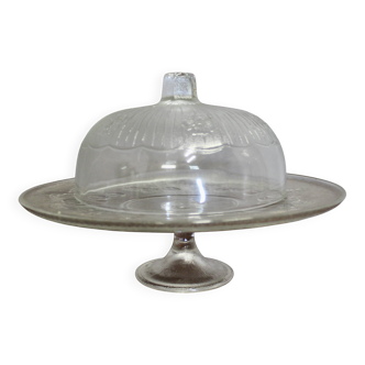 Vintage cake stand with dome