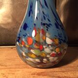 Soliflore vase in blown glass