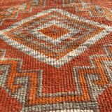 Traditional vintage kurdish herki rug