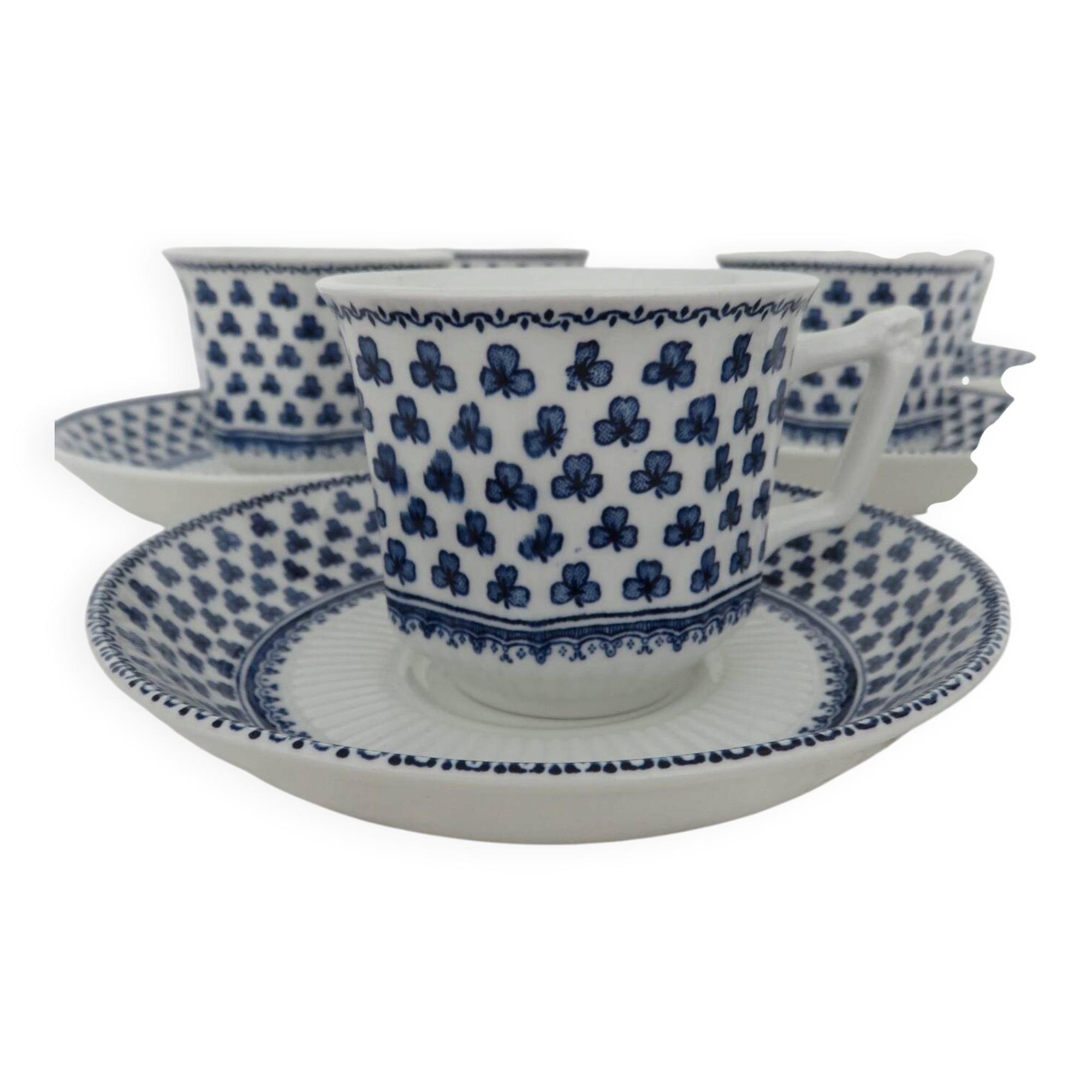 Service for 6 cups and saucers Adams England / Vintage English tableware