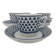 Service for 6 cups and saucers Adams England / Vintage English tableware
