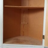 White corner cabinet Sweden 70s