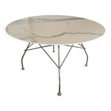 Glossy round table Antonio Citterio
