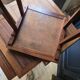 nesting tables mahogany