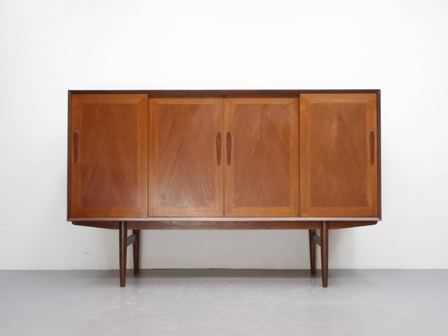 Vintage wandmeubel teak Deens