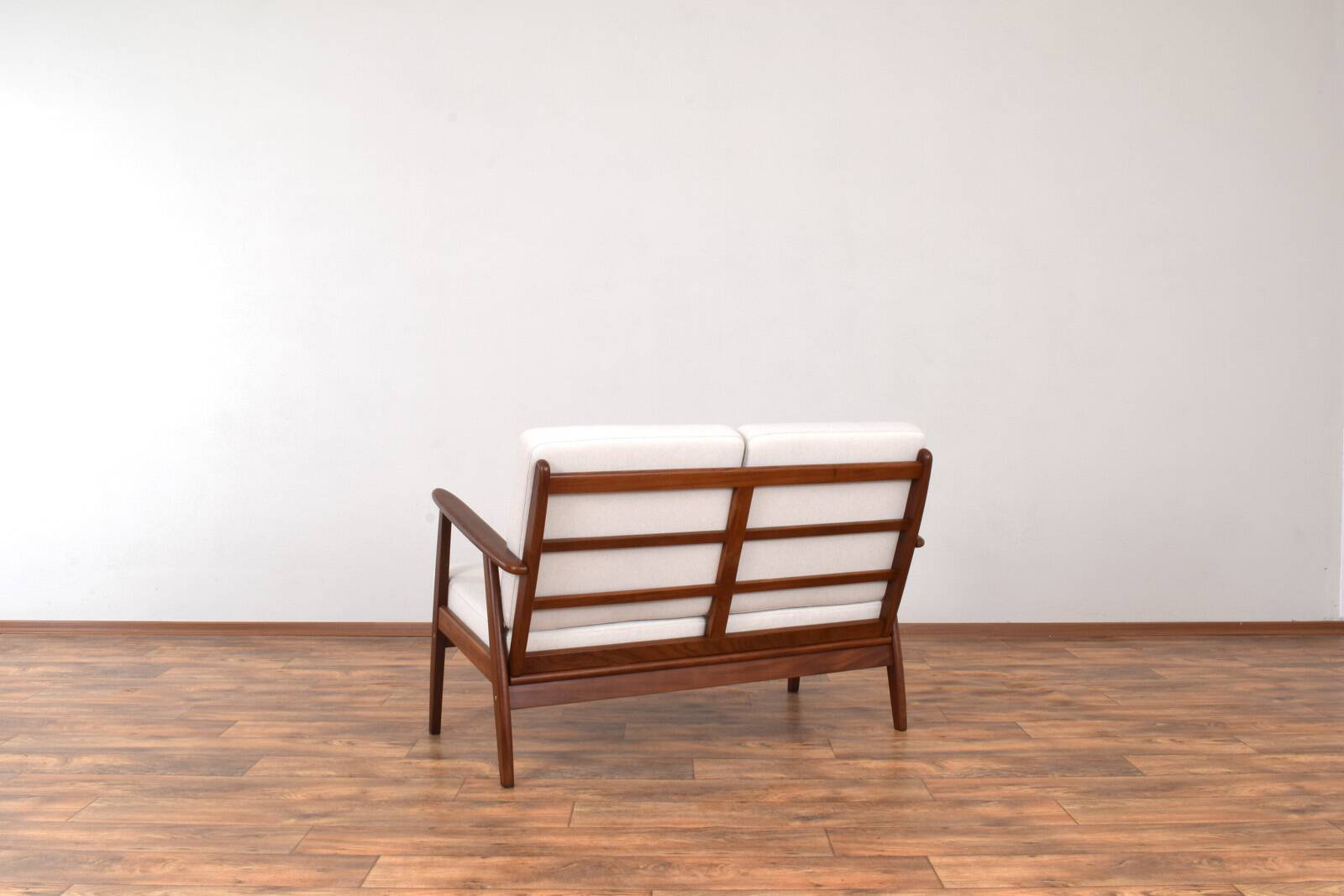 Mid-Century Danish Teak Two-Seater Sofa, 1960s.